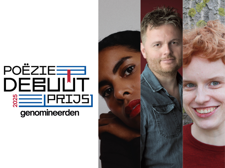 De genomineerden voor de Poëziedebuutprijs 2025 zijn bekend!