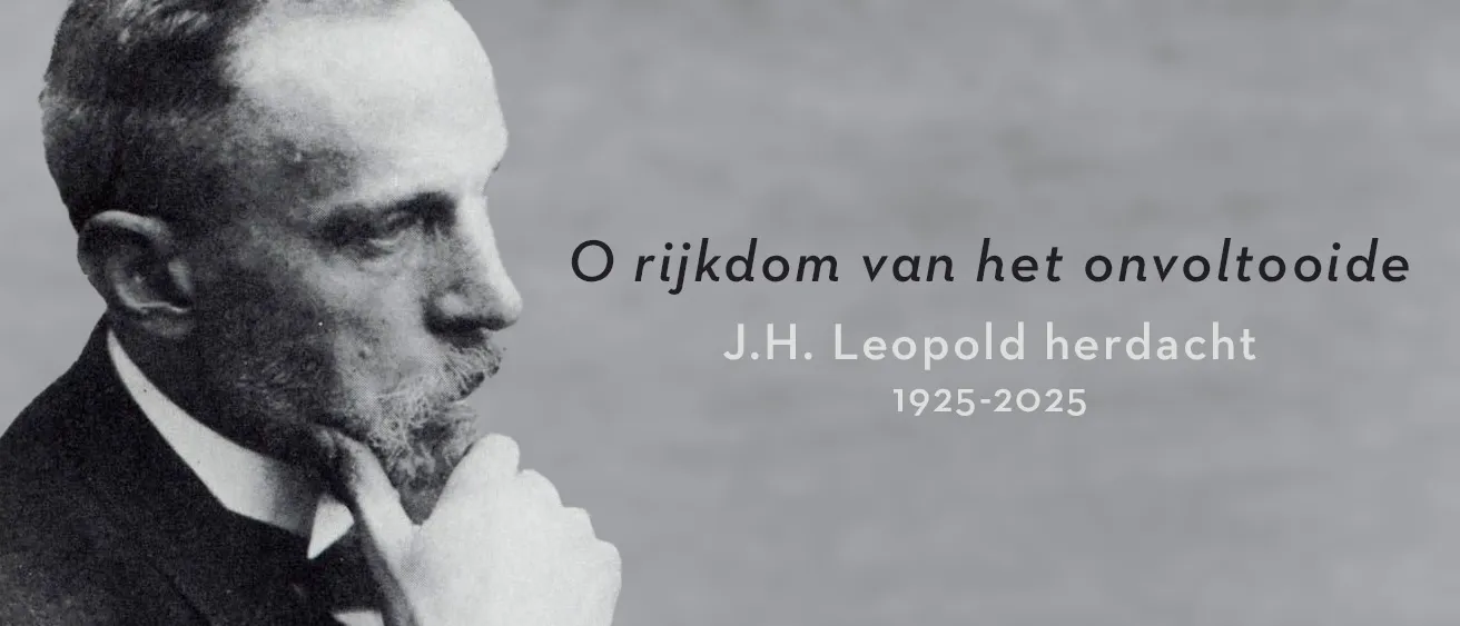100ste sterfdag J.H. Leopold