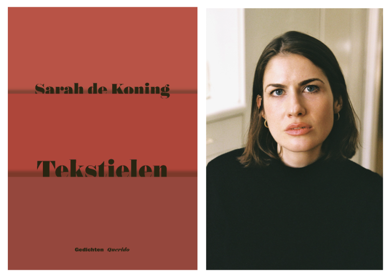 De Johan Polak Poëzieprijs 2026 gaat naar 'Tekstielen' van Sarah de Koning